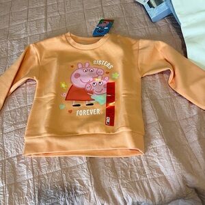 Peppa Pig girls 6-7 years sweatshirt